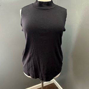 Black mock neck top size 3X